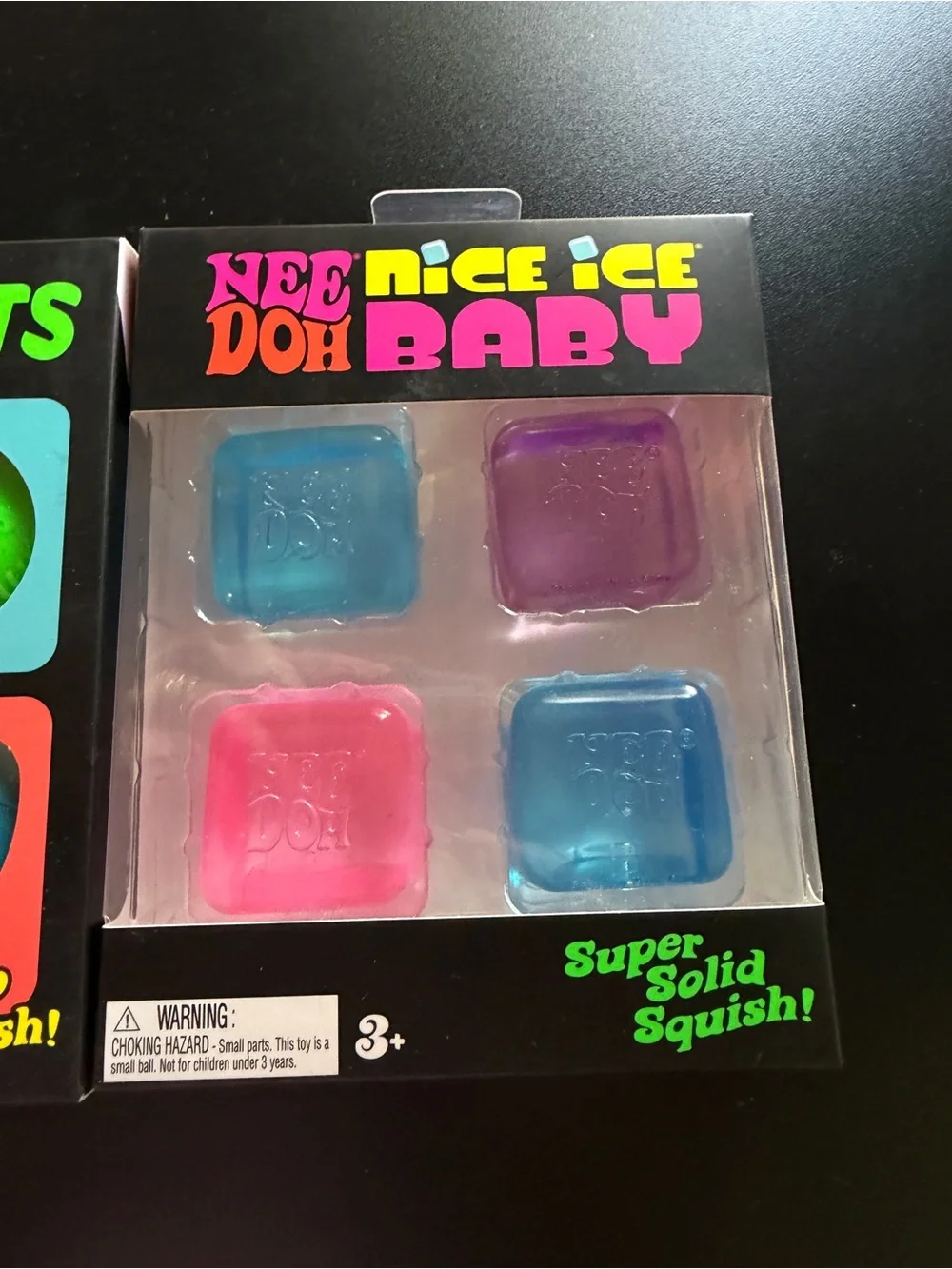 2 New NeeDoh 4pks Hot Shots & Nice Ice Baby Basketball Soccer Squishy Fidget Toy